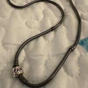 Pandora snake necklace 18”